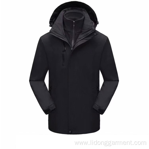 wholesale plain winter logo custom track windproof jacket